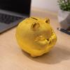 Animal Pig Money Jar Gold Pig Coin Saving Box Decorative Pig Plastic Piggy Bank  Festive Occasions