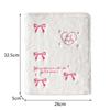 A4/A5 3 Inch Small Card Storage Bowknot Plush Photo Album Binder Photocard Collection Books Loose-Leaf Photocard Holder