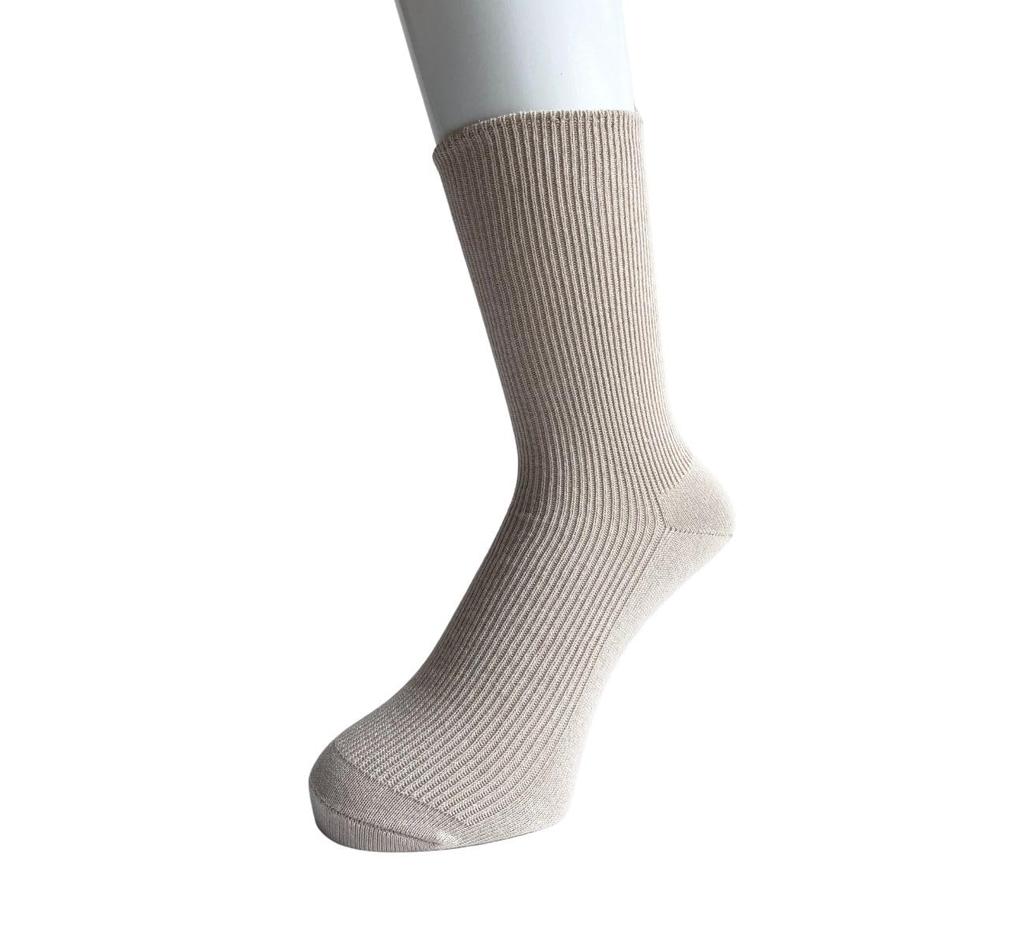 Eden Japan Made In Japan Loose Comfortable for Sizes 3 3 Pairs C09 Women's Socks, Elasticless, Fit, Feet, 22-24cm, Colors, Set,