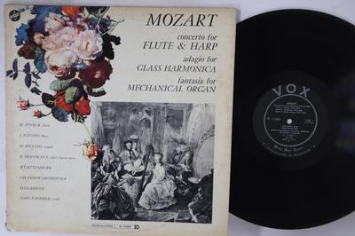 LP Schallplatte MOZART, H. STORCK, H. RILLEN, B. H - Konzert für Flöte und Harfe / Adagi PL12880 VOX US Klassisch Gebraucht