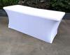 Cover For Catering Banquet Table 180X76 Cm Full Without Bow White