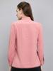 Women Regular Fit Peach Top