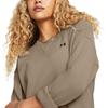 Under Armour Unstoppable Solid Training Loose Fit Crew Neck Long Sleeve Sweatshirt Women Sweatshirt Buffalo Khaki 1379835-203