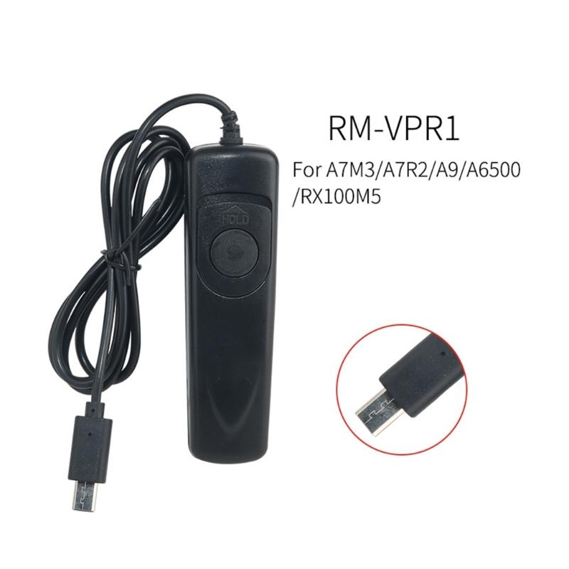 Remote Shutter Release for A7R V A9 A7R A7S A6600 A6500 A6300 A6000 A5100 A5000 A3000 SLT-A58 DSC-HX300 DSC-RX100M3
