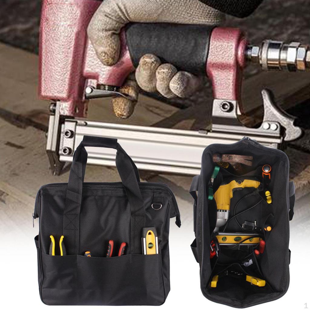 Outdoor Tool Bag Utility Organizer Storage Case Plumbers Zippered Pouch