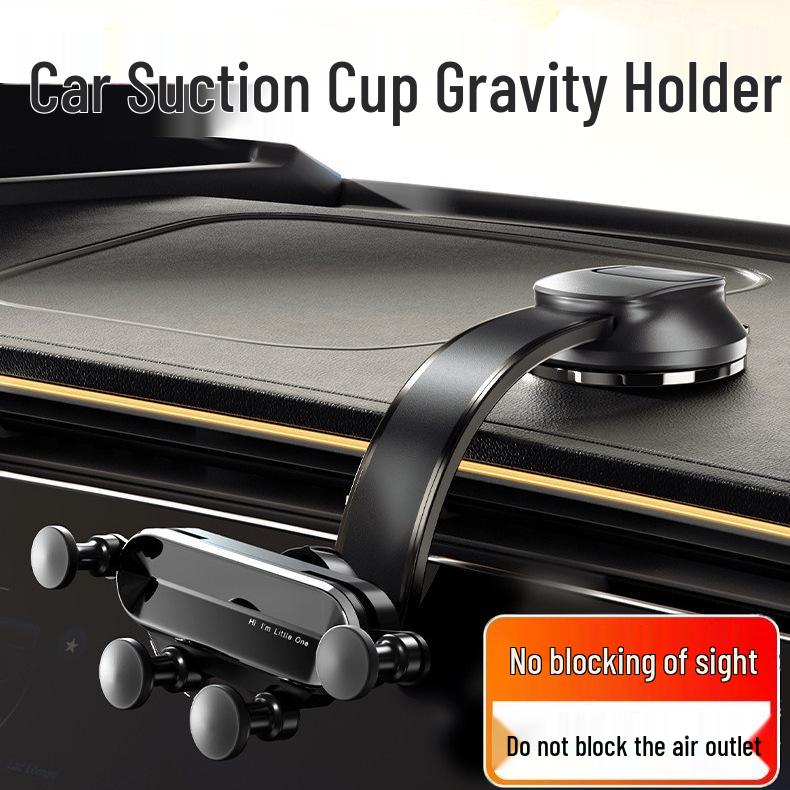 2025 Magnetic Car Phone Holder with Strong Vacuum Suction and Navigation Support