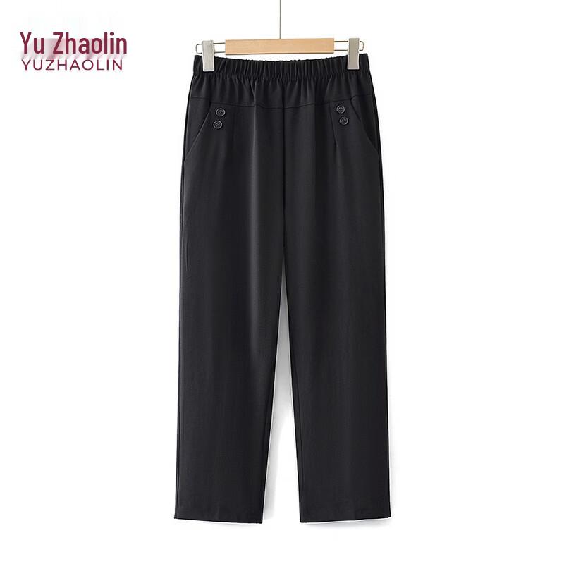 YUZHAOLIN Women s High-Waist Straight Leg Summer Casual Pants 4XL