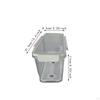 Pasta Container Food Keeper Clear Sturdy with Lid Noodle Holder Spaghetti Storage