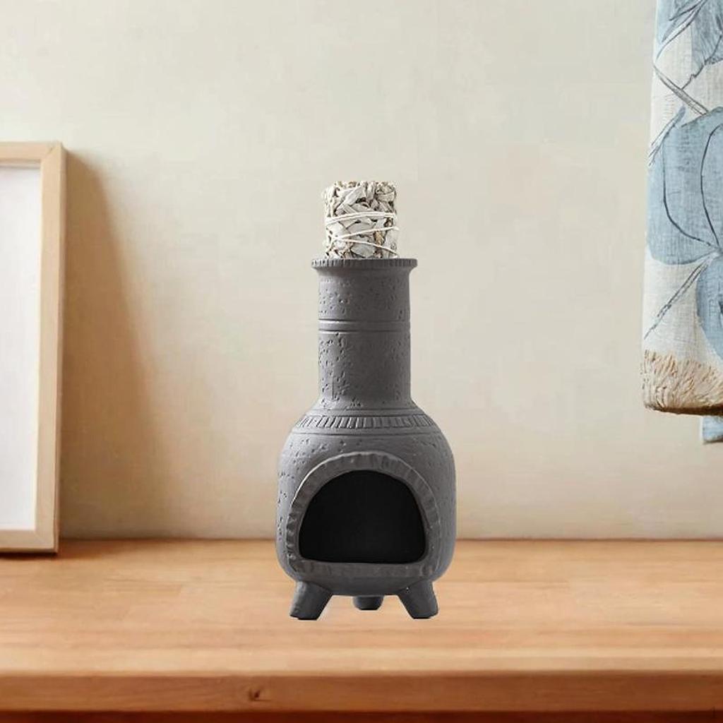 Keramický držák na Palo Santo Kadidelnice Umělecké řemeslné sbírky Miska na šalvěj Mini komínek pro