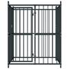 VidaXL Chenil extérieur pour chiens 120 x 120 x 150 cm