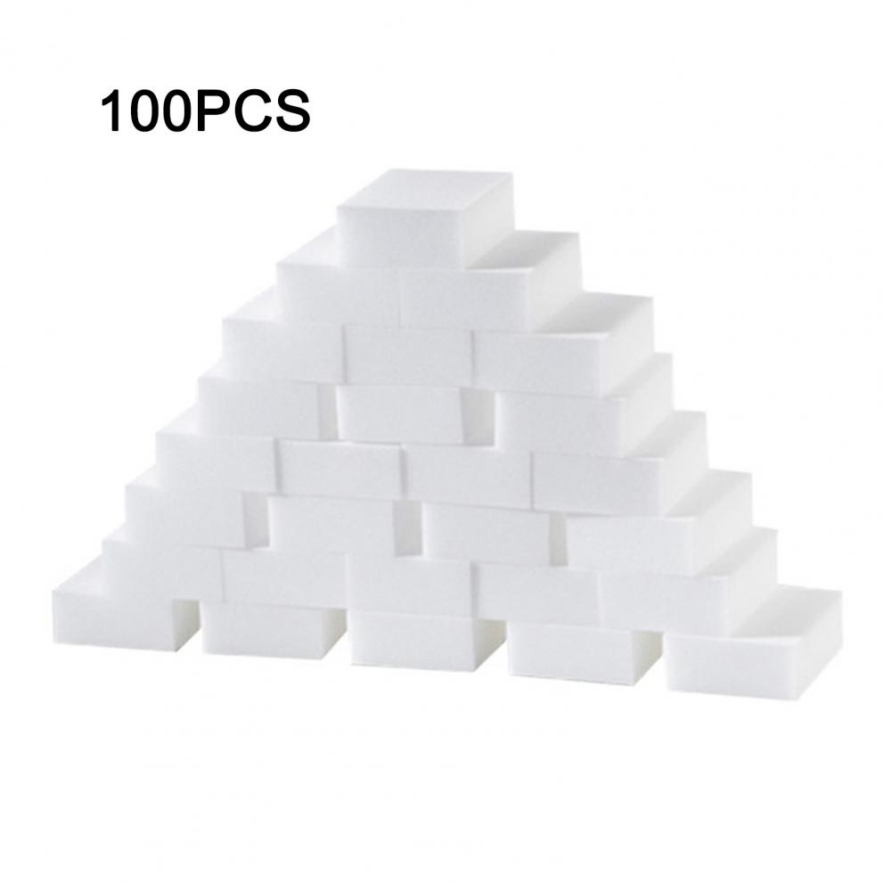 100 шт. Волшебная губка-ластик Меламиновая губка Меламиновый очиститель Кухня Офис Ванная комната Дом Нано-губки для чистки Щетка для чистки