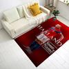 Haaland (126) Customize Text Floor Mat Suitable for Entryway Bedrooms Outdoor Decorate room Antislip Carpet Office home decor Gift for Festivals