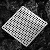 Secure and Stable Square Stainless Steel Bathroom Sink Strainer Drain Cover