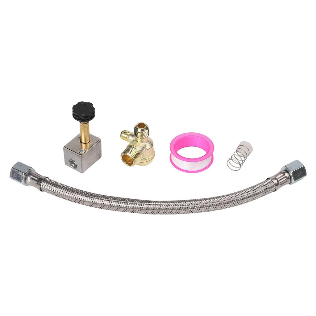 Air Compressor Maintenance Check Valve Kit Air Pump Valve Air Compressor Valve Replacement Air Compressor 11\'\' Hose Length