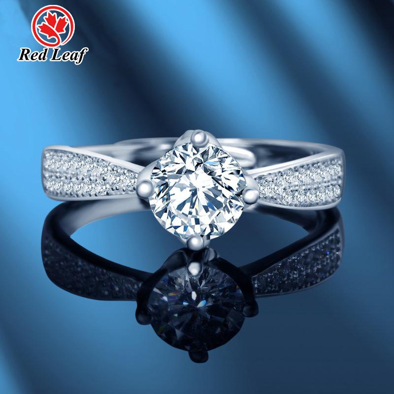 Redleaf Fashion Jewelry 18K 24K Gold Men Women Minimalist 925 Sterling Silver Ring Gold Plated Ring Fashion&5