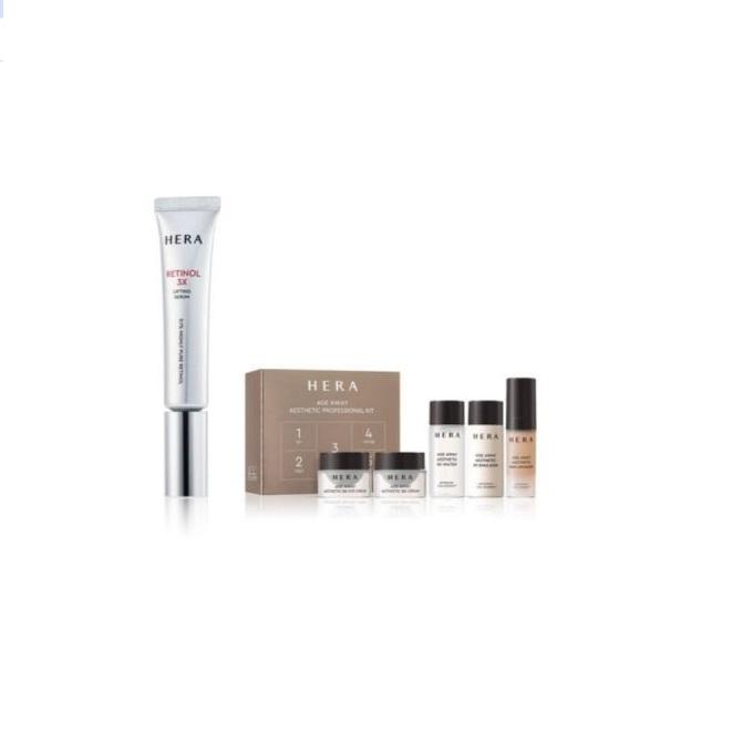 

Retinol 3X Lifting Serum + Hera Age Away Authentic Kit Set Korean Luxe Brand Store