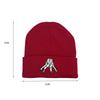 1pcs Beanies Windproof Warm Knitted Hat Outdoor Sports Riding Cap Unisex Autumn And Winter Couple Gift Black
