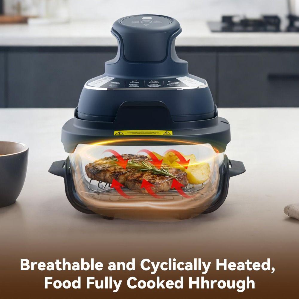 SUS304 Air Fryer Accessories Easy Clean Cooking Rack for Ninja Crispi FN101/AS101 Kitchen