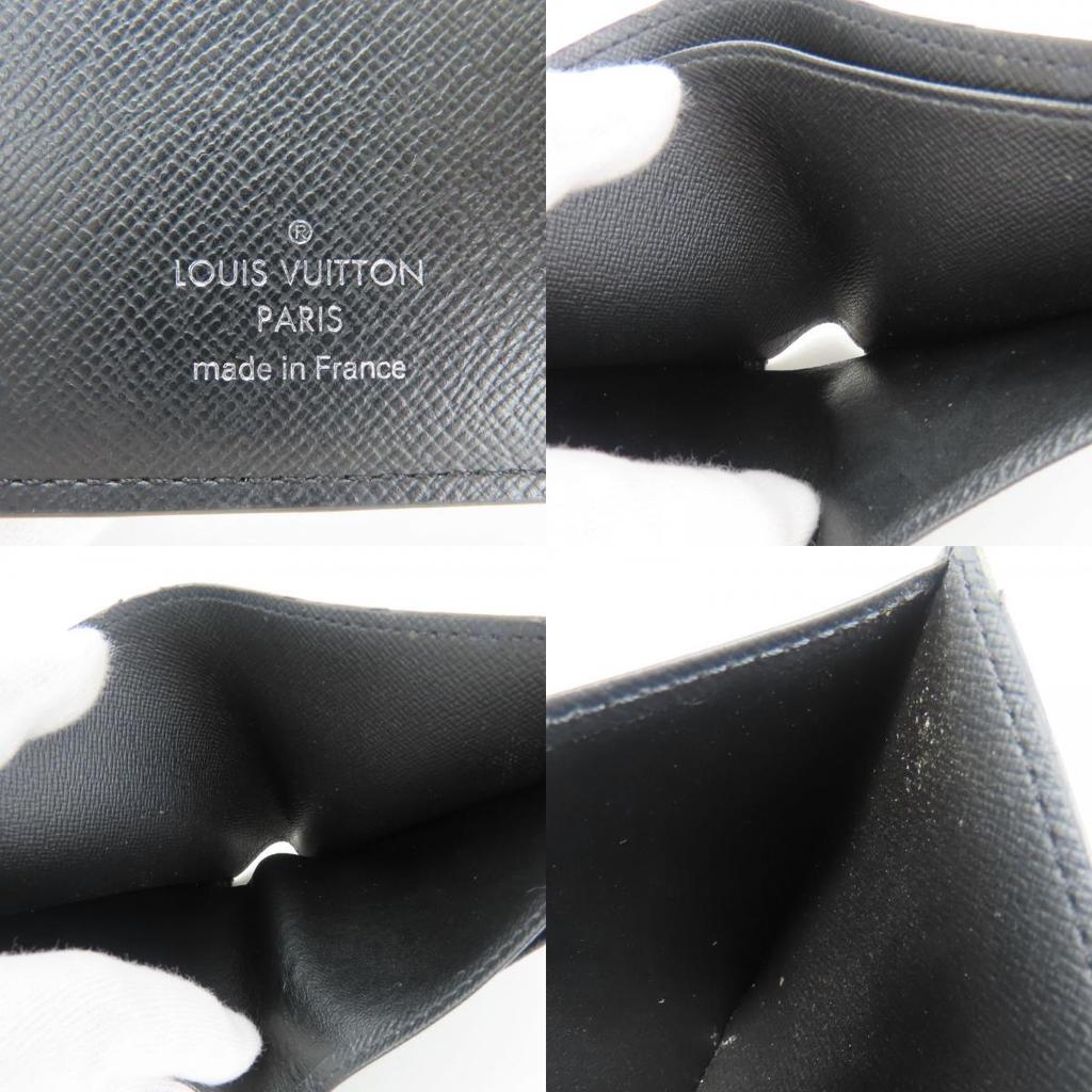 Used LOUIS VUITTON Bill Compartment Portefeuille M62294 Monogram Eclipse black Accessory