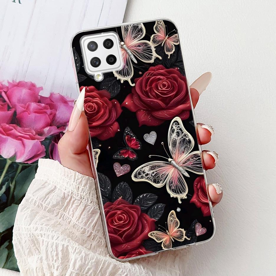 For Samsung Galaxy A22 4G Case SM-A225F Cool Dragon Painted Cover Soft Slim Phone Case For Samsung A22 A 22 Galaxy A42 5G Fundas