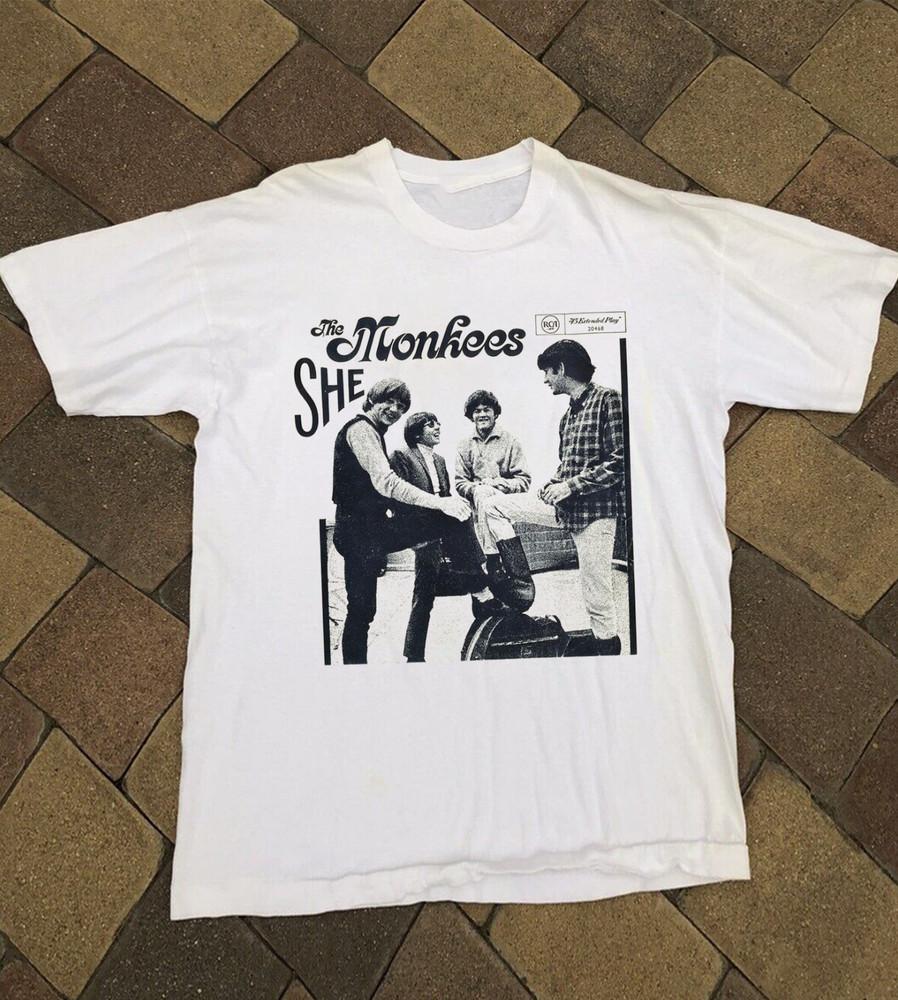 

The Monkees - She Album Music Short Sleeve Unisex T-Shirt All Size Unisex T-Shirt L