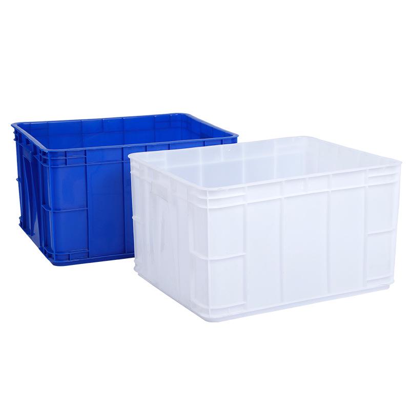 Sealed Rectangular Plastic Storage Box with Lid - Thickened for Logistics and Large Capacity