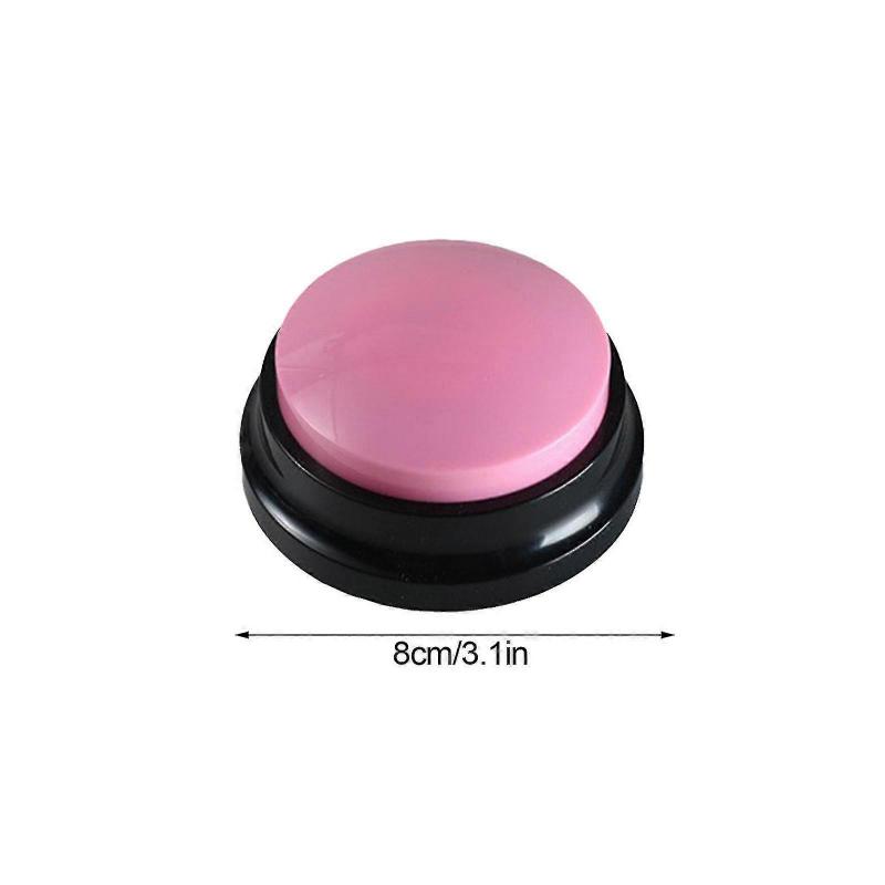 Recordable Talking Button 30 Seconds Voice Recording Button Pet Speech Training Buzzers