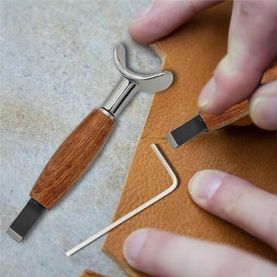 Leather Crafts Swivel Knife Carving Tool Manual For Artistic For Artistic And Practical Leather Working Projects Art