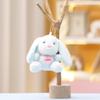 Rabbit Cute Keychain Cartoon Girl Backpack Decorative Pendant Plush Gift Doll