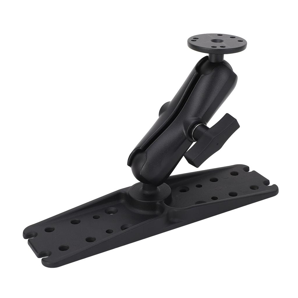 1.5 Inch Ball Fish Finder Mount Marine Electronic Mount Universal Mounting Plate with Ball Adapters for Boat Kayak