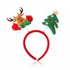 2026 Christmas Headband New Design Digital Star Antler Headband for Children Xmas Party Decoration Headwear