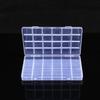 10-Compartment Thickened PP Plastic Jewelry Organizer for Earrings & Necklaces, Dustproof & Transparent