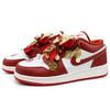 Jordan Air Jordan 1 Newlywed Abrasion Resistant Low Top Vintage Basketball Shoes Unisex Red FJ3465-160(Team486- S)