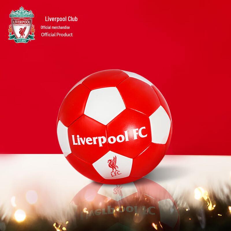 Official Liverpool Red Team Logo Football M