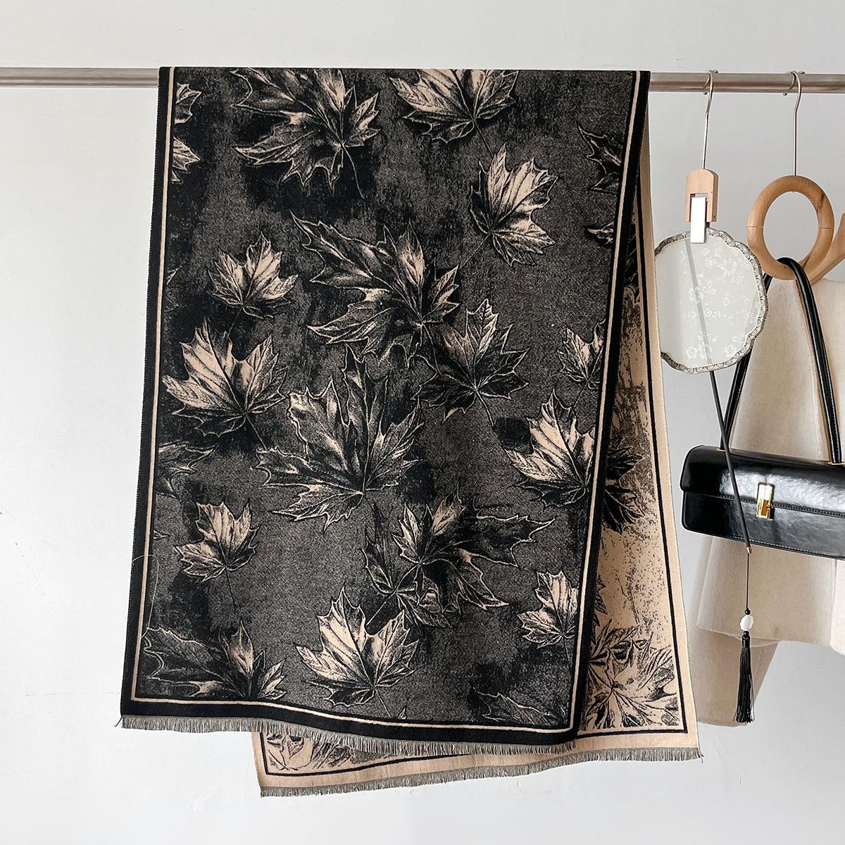 

Корейский женский теплый платок, студенческий длинный шарф, ветрозащитные шарфы, имитация кашемира, накидка, осень-зима, ветрозащитный, толстый платок, обертывание 66X186cm