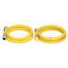 Fuel Gas Hose 304 Stainless Steel Liquefied Gas Line Pipe with Fittings for Home Kitchen