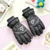 Kids' Winter Ski Gloves: Waterproof, Windproof, Thick Fleece-Lined for Boys & Girls Snow Play, Cycling, and Outdoor Activities