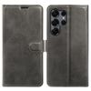 Portemonnaie-Hülle für Galaxy S25 Ultra - Leder/PU, Grau
