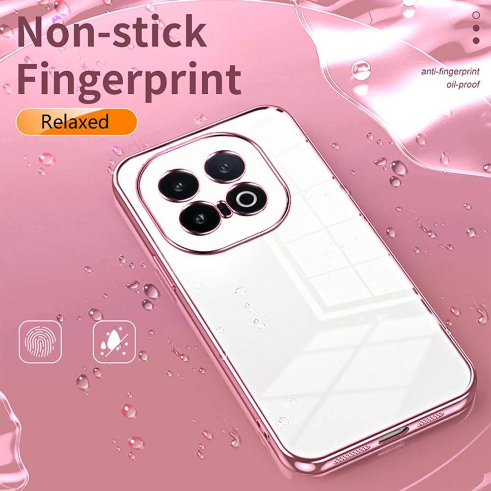 For vivo iQOO 13 5G Case Electroplating Frame Soft TPU Phone Cover