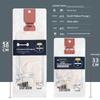 Fangcaodi Reusable Thickened Nitrile Gloves - 10 Pairs