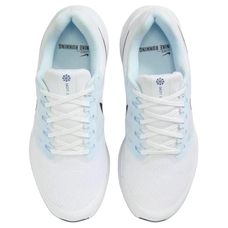 Nike Run Swift 3 White Blue Tint Women Sneakers Psychic-Blue Black DR2698-106