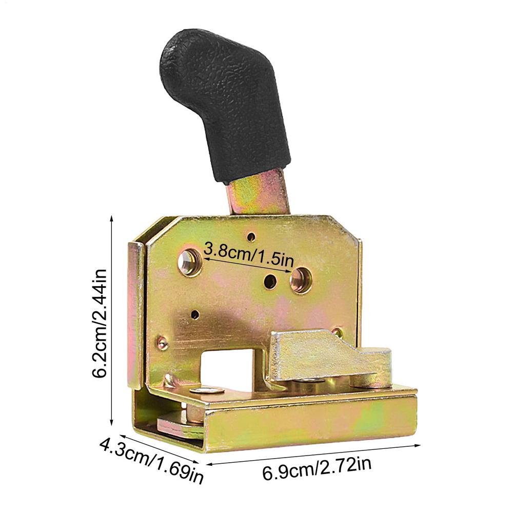 Loader Door Locks Forklift Locking Door Handle Set Door Handle Lock Metal Door Hardware Replacement Parts Safety Door Handles