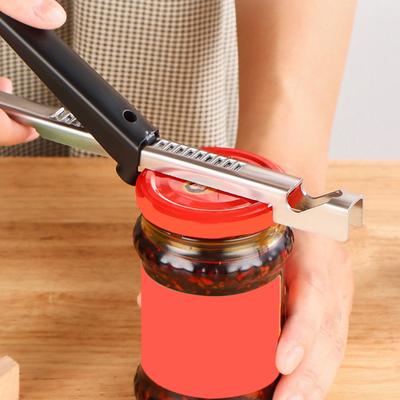 Apriscatole Apriscatole per mani deboli Anziani Mani artritiche Coperchio ingranaggi in gomma antiscivolo Apribottiglie Apribottiglie per birra
