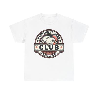 Herren- und Damen-T-Shirts Auf Nummer Sicher Hahnen Club