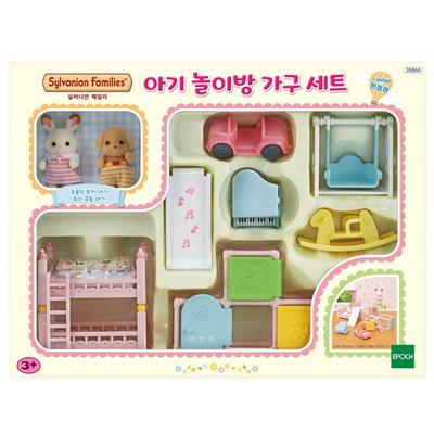 Sylvanian Family Baby Playroom Furniture Set 28860, 1 Piece, Korean Popular Toys