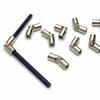 MOC Technical Building Blocks Part High-Tech Metal lastic Universal Joint 61903 9244 Axis Connector DIY Toys Compatible Brick