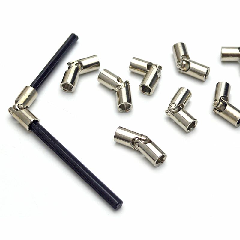 MOC Technical Building Blocks Part High-Tech Metal lastic Universal Joint 61903 9244 Axis Connector DIY Toys Compatible Brick