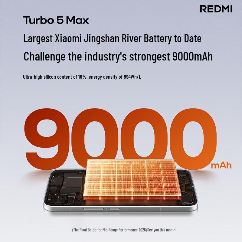Xiaomi Redmi Turbo 5 Max Smartphone (CN version)