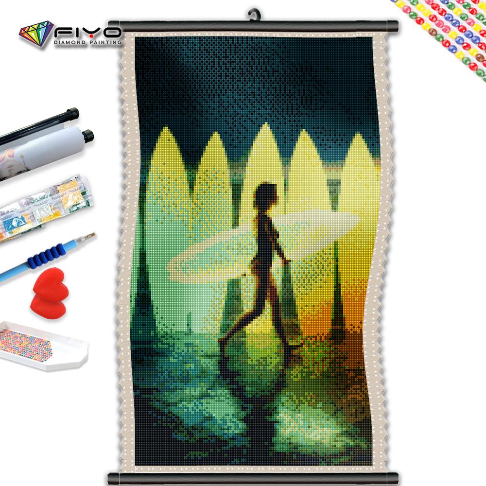 

5D DIY Рамка Алмазная Мозаика Серфер Девушка Картина Пляжный Пейзаж Полный Квадратный Круглый Вышивка Крестом Закат Домашний Декор