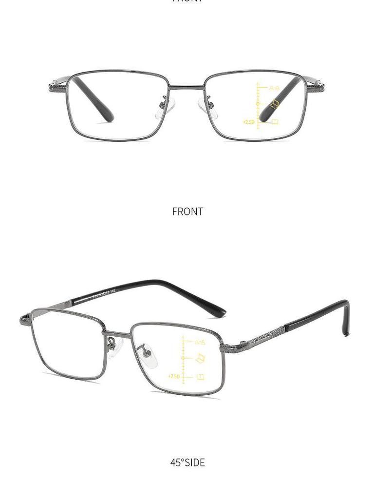 High-End Bifocal Reading Glasses: Anti-Blue Light, Unisex, For Near & Far Vision